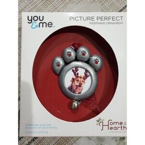 Ornament Pet Picture Frame NEW You & Me Home and Hearth Collection